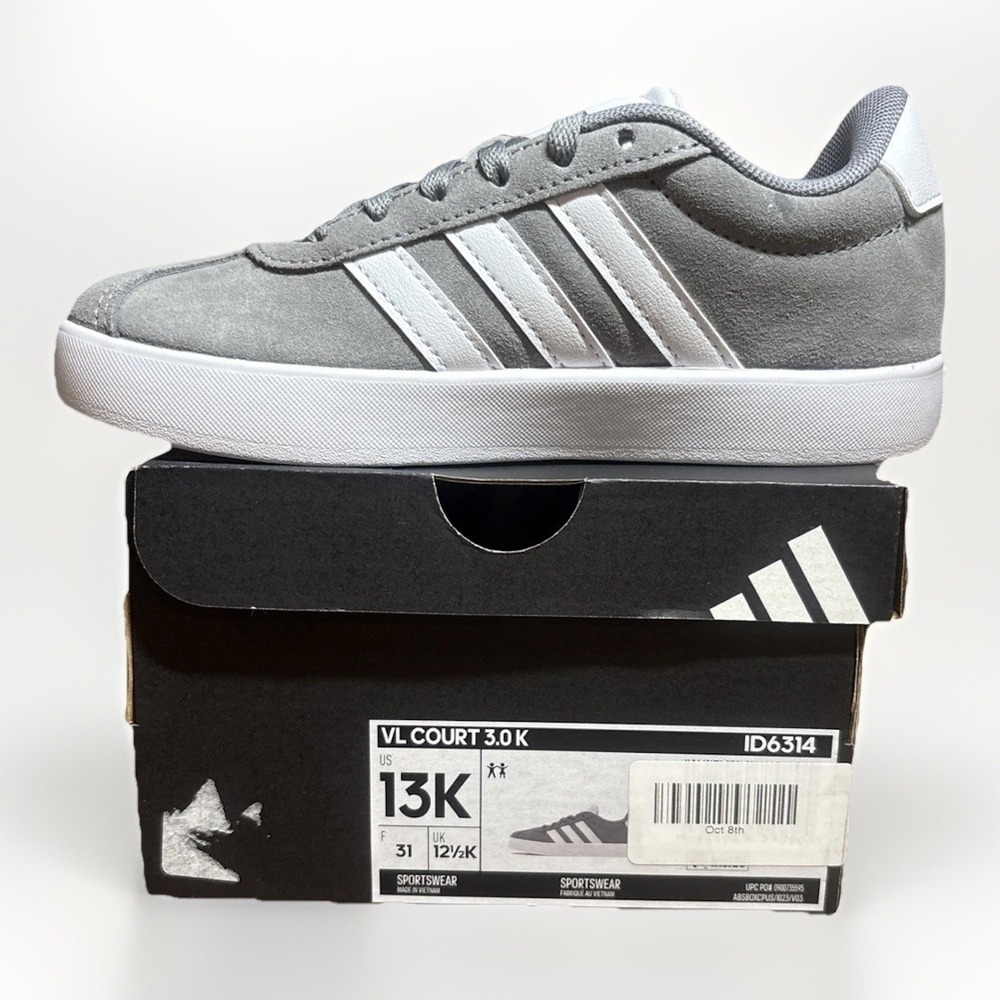 Adidas VL Court 3.0 In Kids Size 13